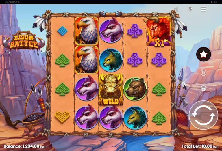 Screenshot 3 van Bison Battle
